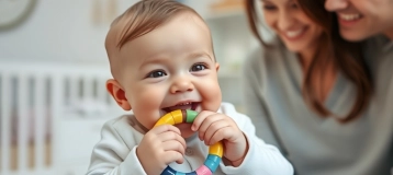 Soothe Your Baby's Teething Pain Safely with a Teething Ring