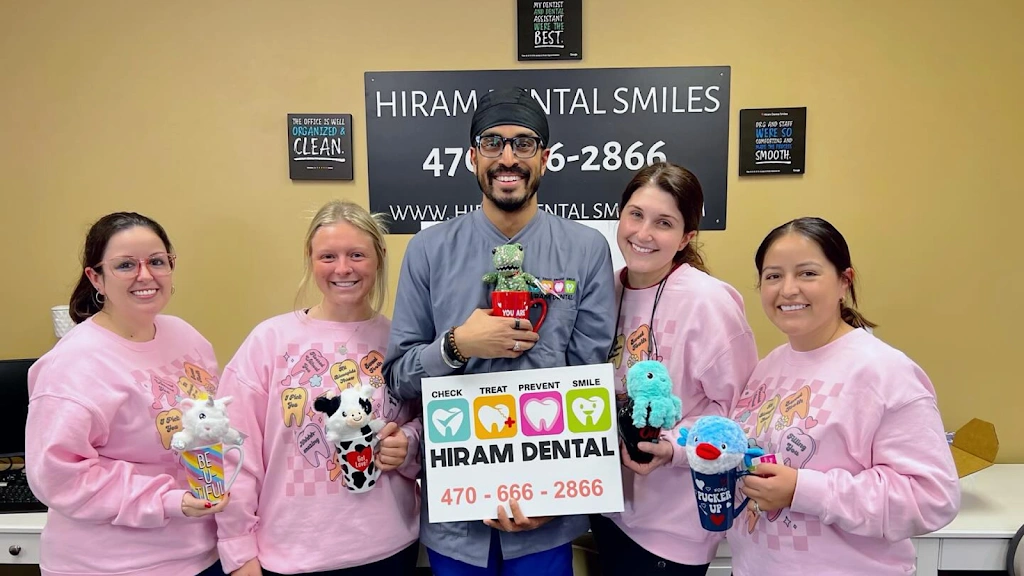 Hiram Dental Smiles - Professional dental clinic exterior with modern facilities