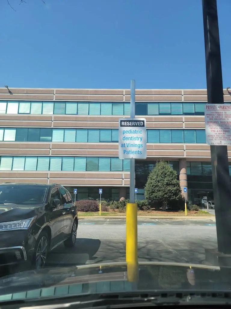 Pediatric Dentistry at Vinings - Professional dental clinic exterior with modern facilities