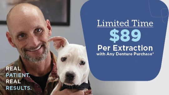 Affordable Dentures & Implants - Professional dental clinic exterior with modern facilities