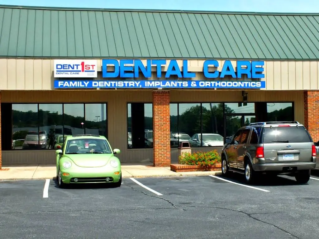 DentFirst Dental Care - Professional dental clinic exterior with modern facilities