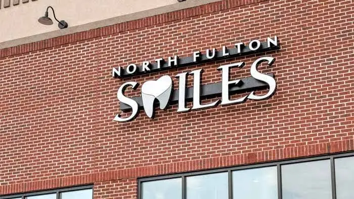 North Fulton Smiles - Professional dental clinic exterior with modern facilities