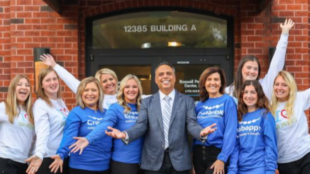 Crabapple Pediatric Dentistry & Orthodontics - Professional dental clinic exterior with modern facilities