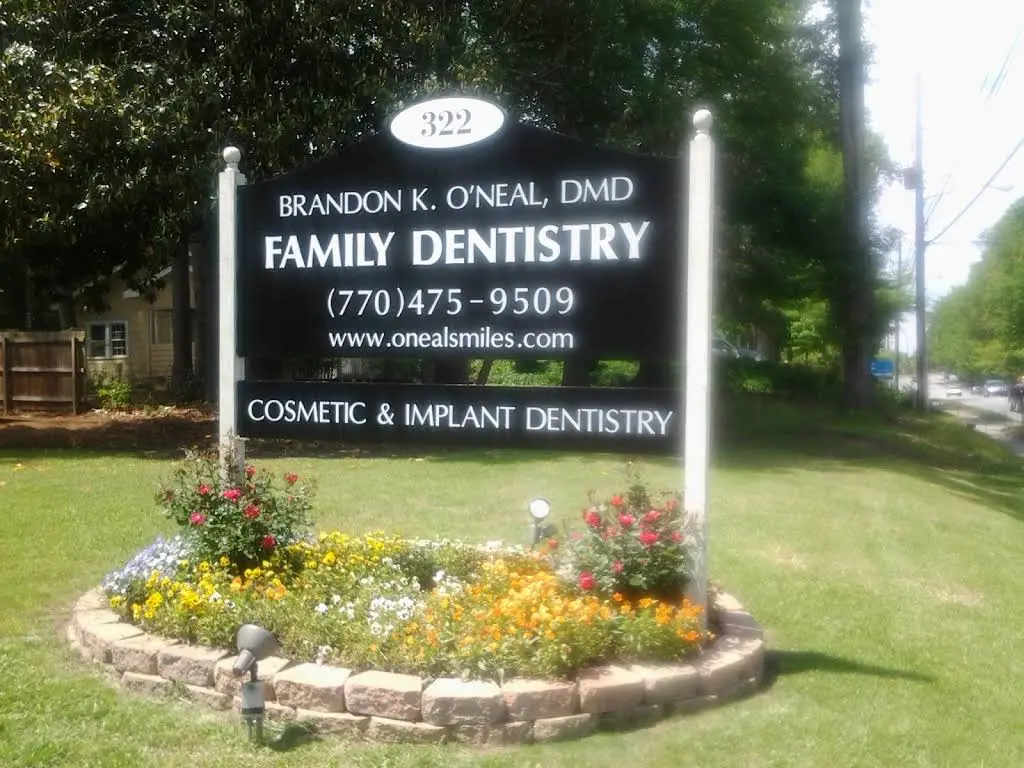 O'Neal Smiles - Professional dental clinic exterior with modern facilities