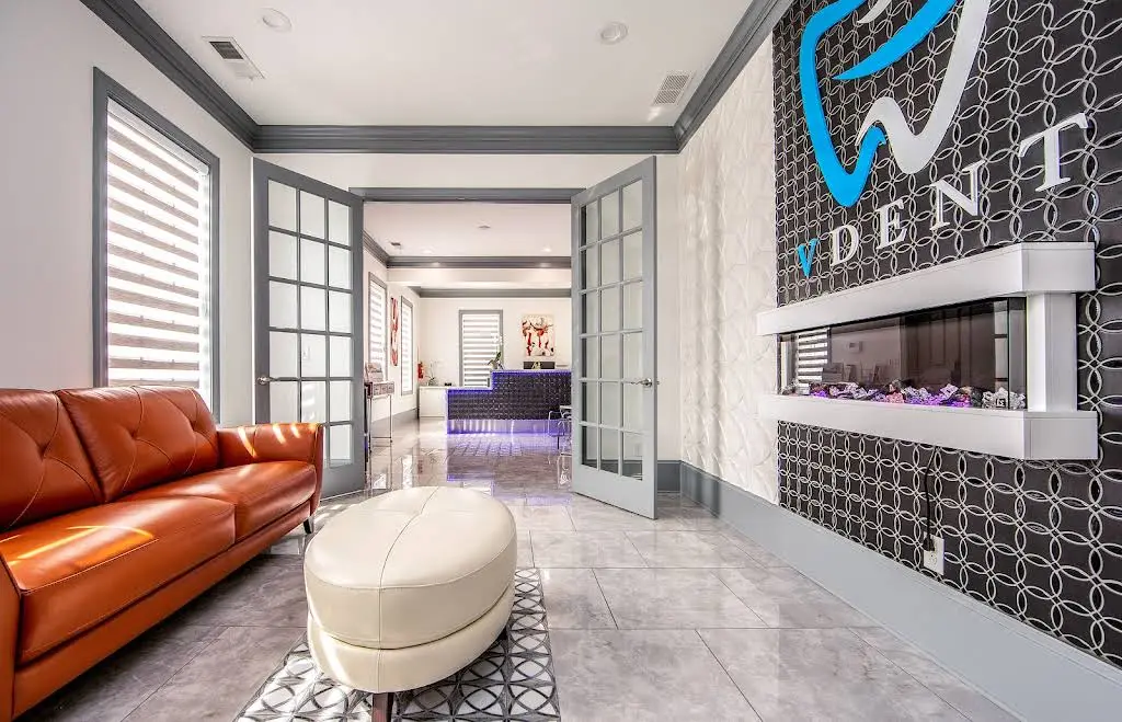VDENT Dentistry - Professional dental clinic exterior with modern facilities