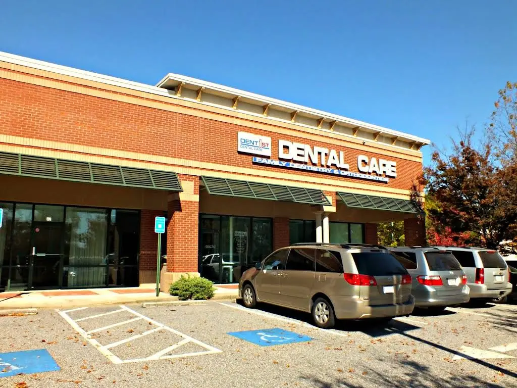 DentFirst Dental Care - Professional dental clinic exterior with modern facilities
