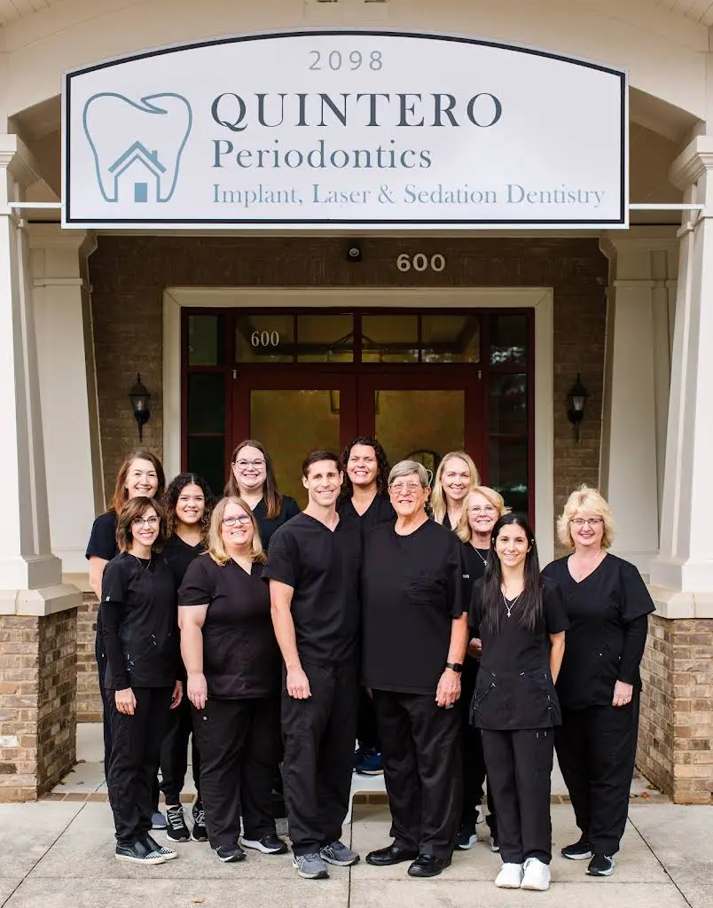 Quintero Periodontics - Professional dental clinic exterior with modern facilities
