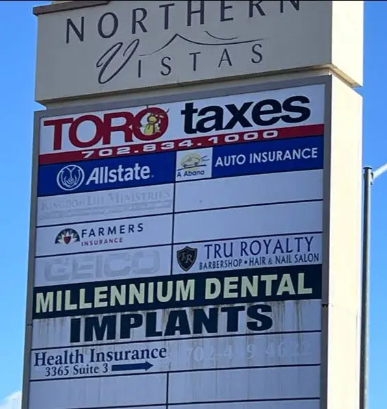 Millennium Dental - Professional dental clinic exterior with modern facilities