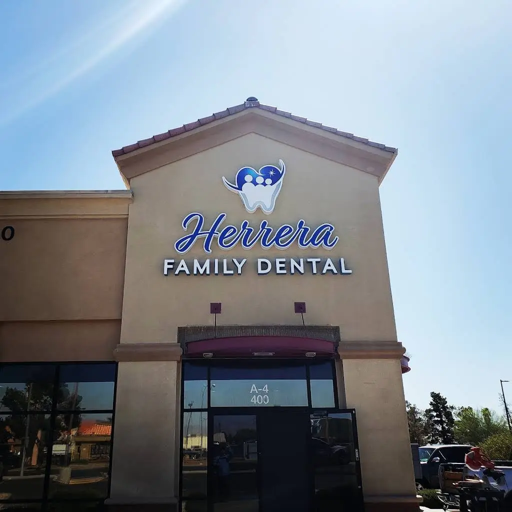 Herrera Family Dental - Professional dental clinic exterior with modern facilities
