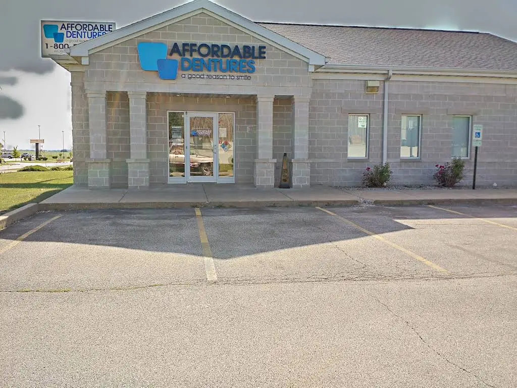 Affordable Dentures & Implants - Professional dental clinic exterior with modern facilities