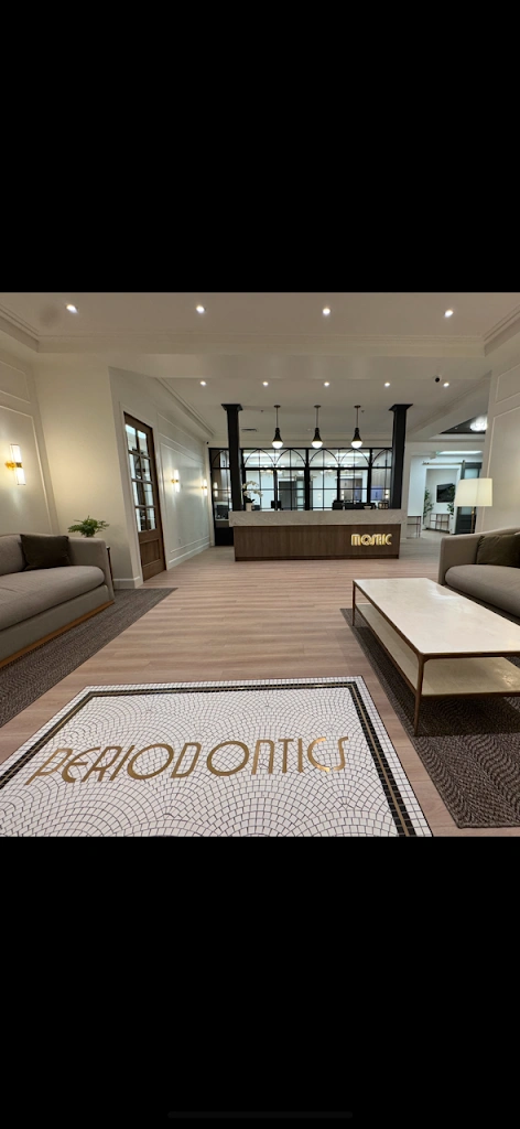 Mosaic Periodontics - Professional dental clinic exterior with modern facilities