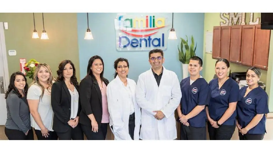 Familia Dental - Professional dental clinic exterior with modern facilities