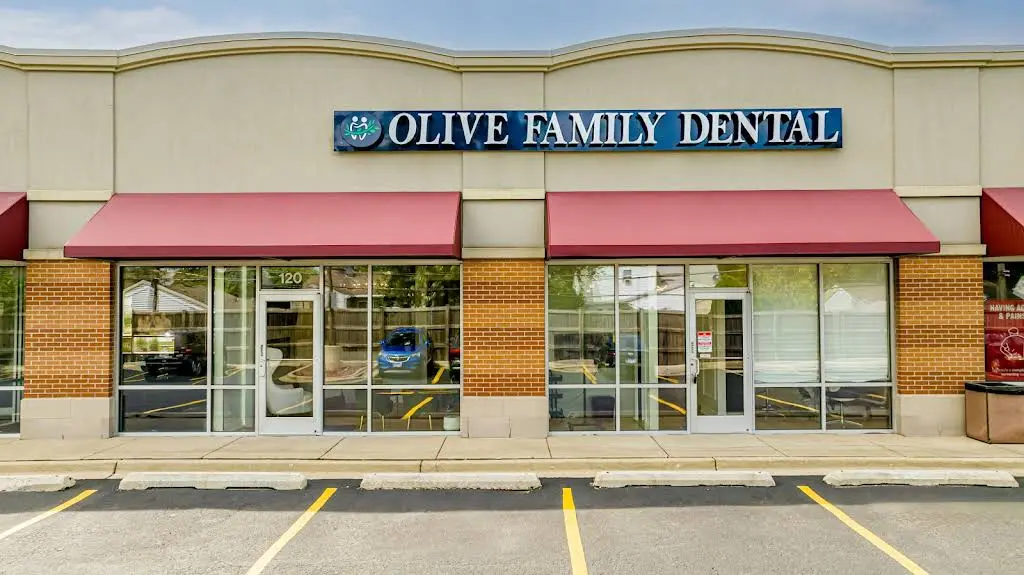 Olive Family Dental - Professional dental clinic exterior with modern facilities