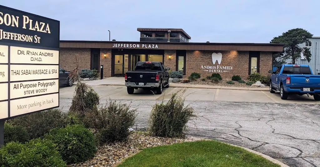 Andris Family Dental - Professional dental clinic exterior with modern facilities