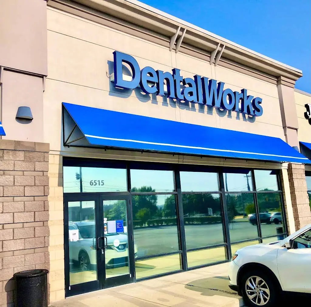 DentalWorks - Professional dental clinic exterior with modern facilities