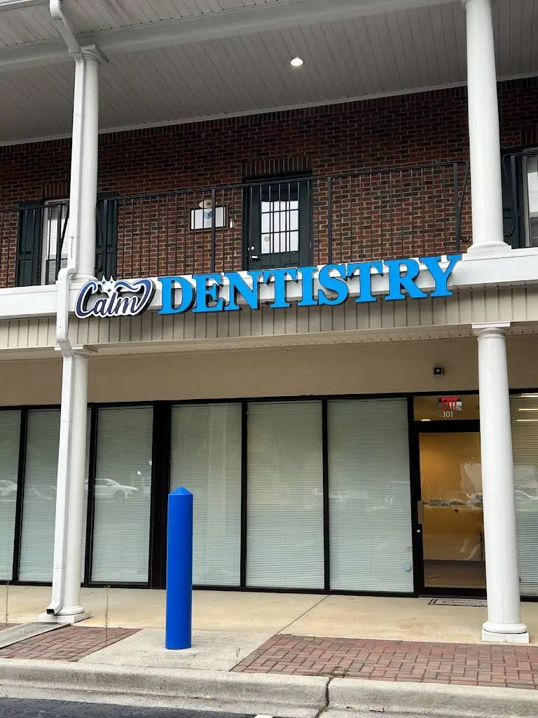 Calm Dentistry - Professional dental clinic exterior with modern facilities