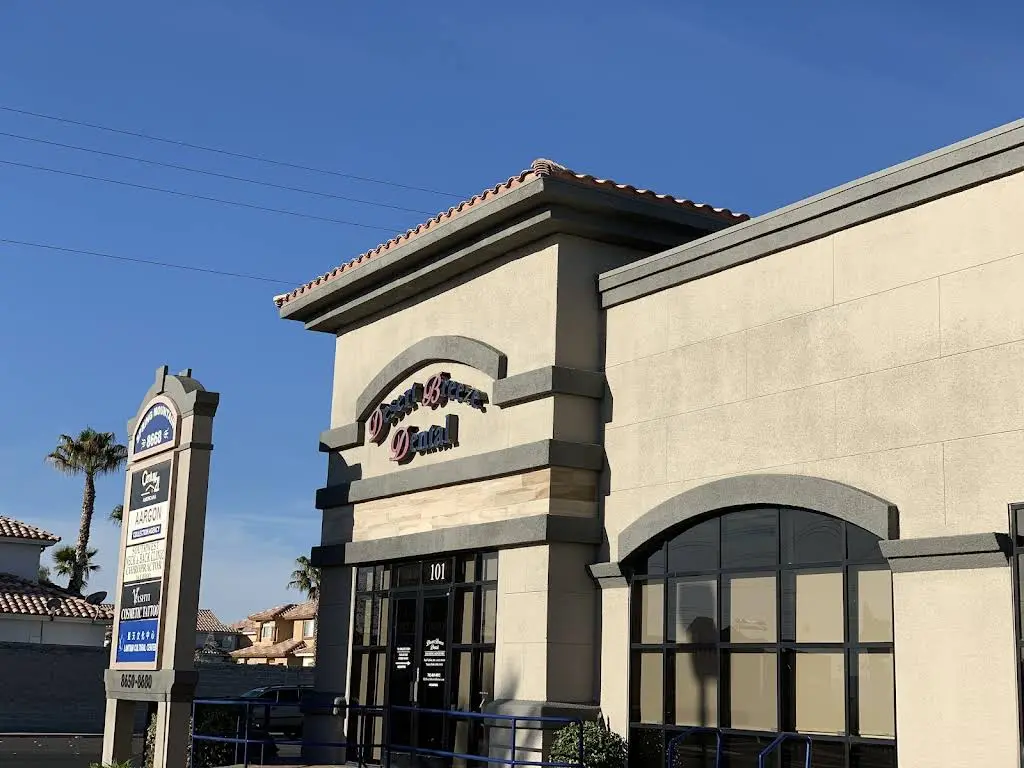 Desert Breeze Dental - Professional dental clinic exterior with modern facilities