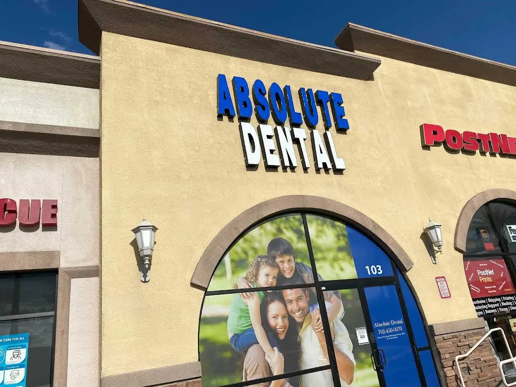 Absolute Dental - Professional dental clinic exterior with modern facilities