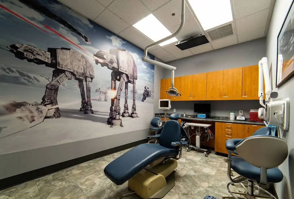 Galaxy Smiles Children's Dentist - Professional dental clinic exterior with modern facilities