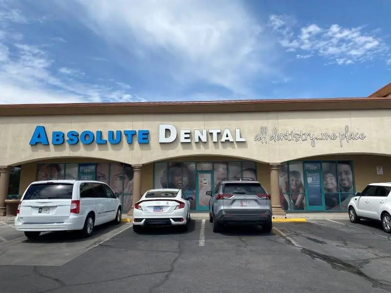 Absolute Dental - Professional dental clinic exterior with modern facilities