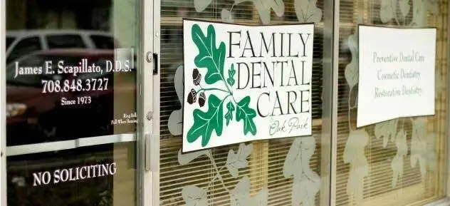 Family Dental Care of Oak Park - Dr. James E. Scapillato - Professional dental clinic exterior with modern facilities