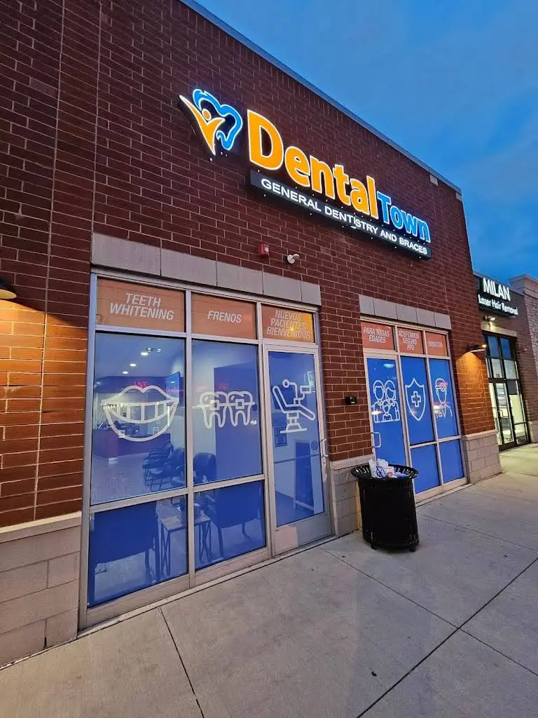 Dental Town - Professional dental clinic exterior with modern facilities