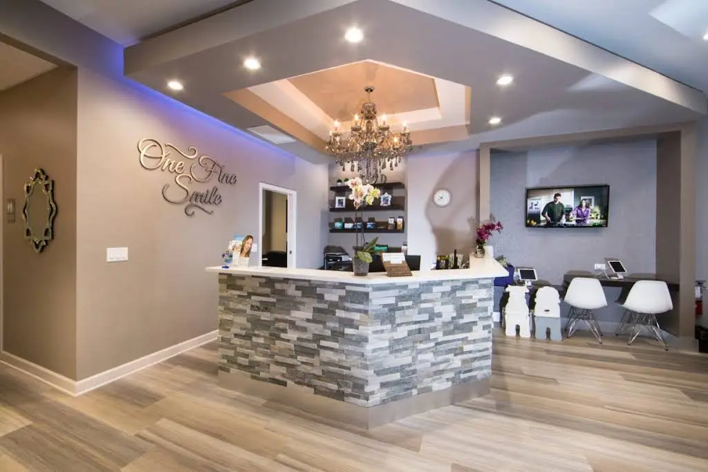 One Fine Smile - Professional dental clinic exterior with modern facilities