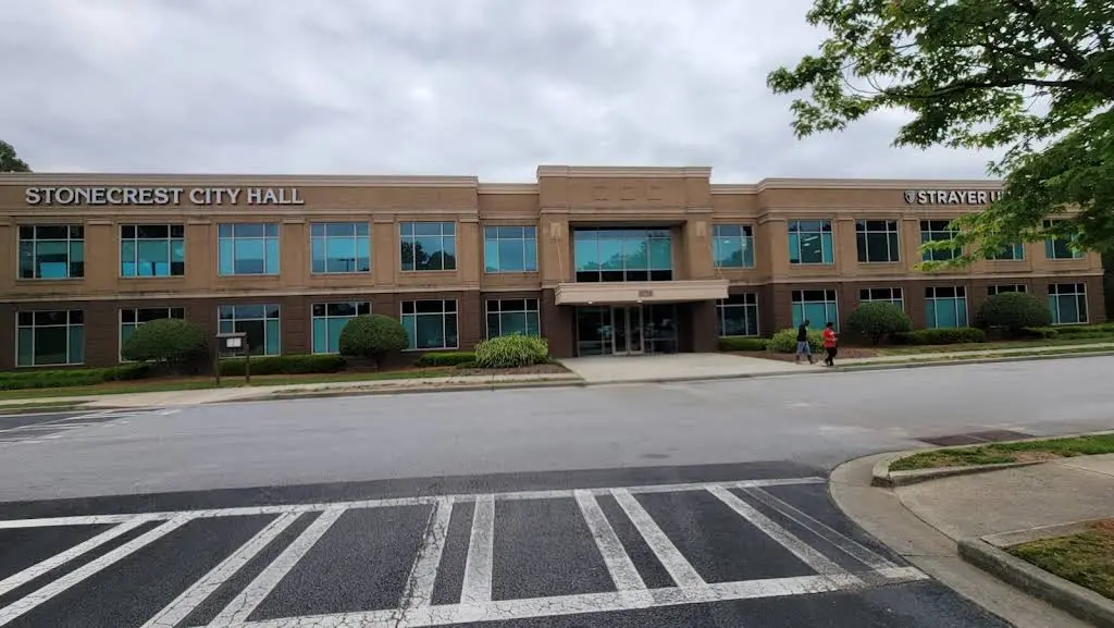 Children's Dentistry at Stonecrest - Professional dental clinic exterior with modern facilities