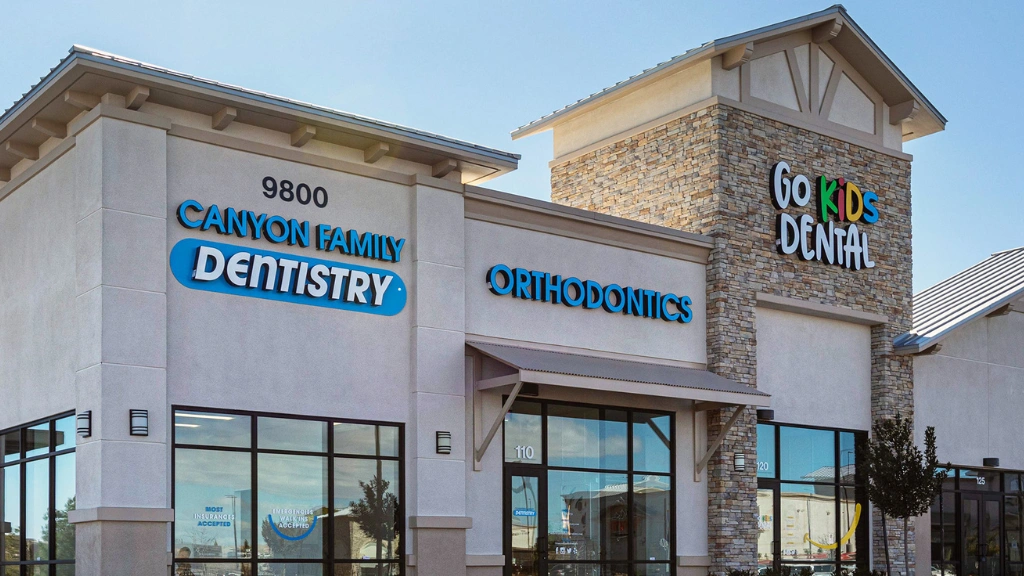 Canyon Family Dentistry & Orthodontics - Professional dental clinic exterior with modern facilities