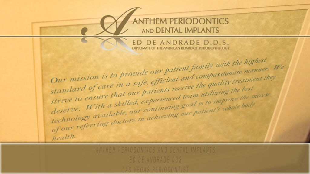 Anthem Periodontics and Dental Implants - Professional dental clinic exterior with modern facilities