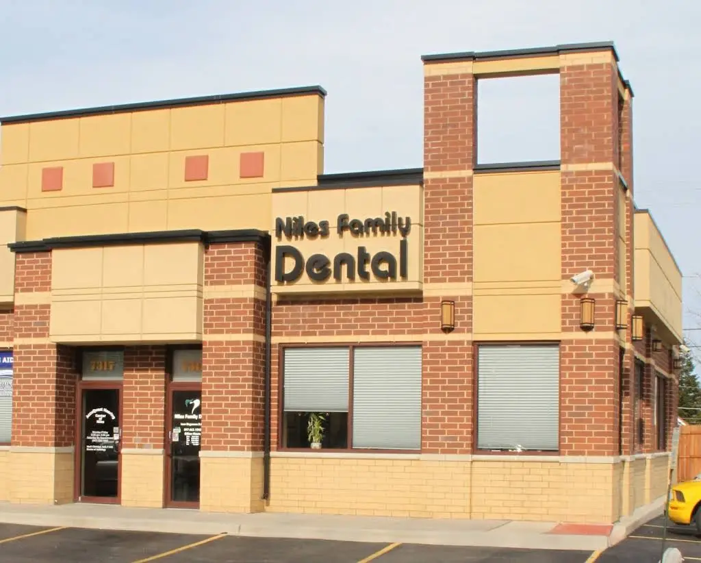 Niles Family Dental - Professional dental clinic exterior with modern facilities