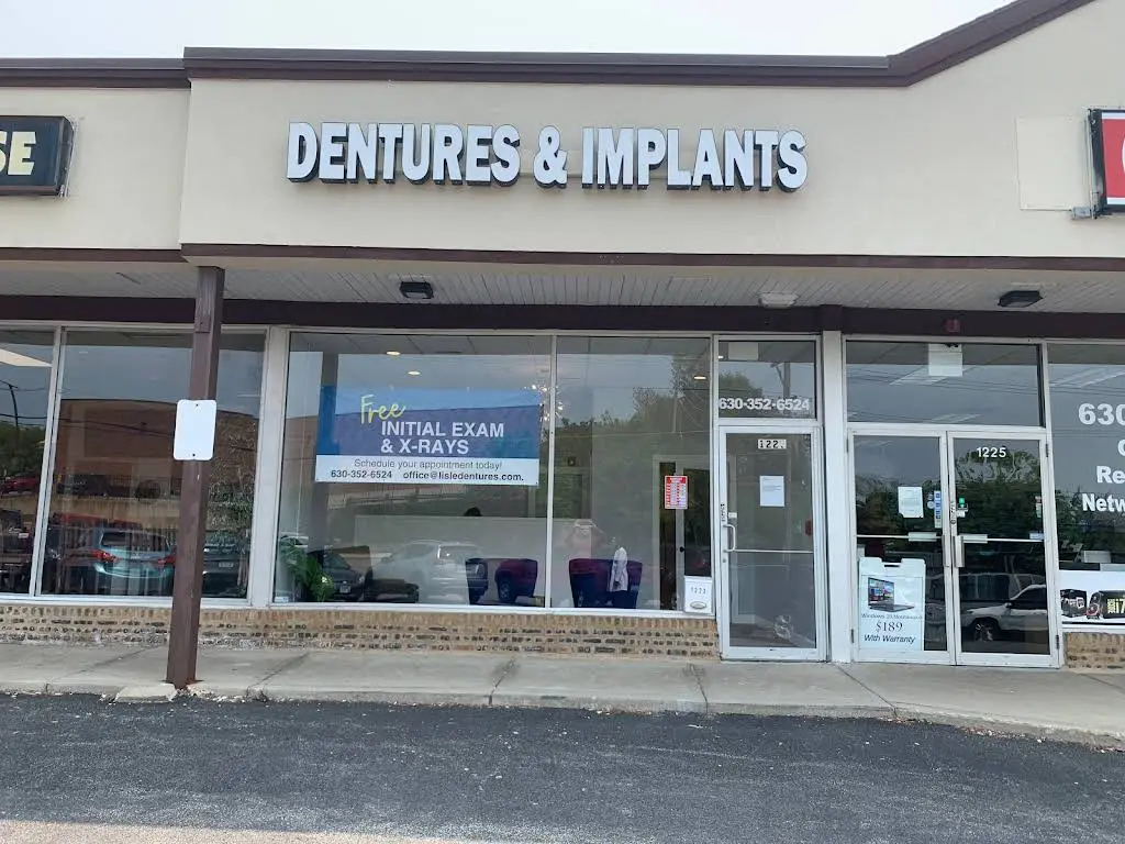 Dentures & Implants of Lisle - Professional dental clinic exterior with modern facilities