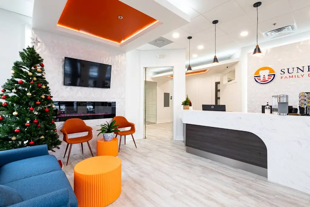 Sunrise Family Dental - Professional dental clinic exterior with modern facilities