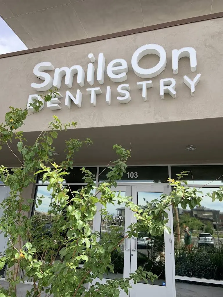 SmileOn Dentistry - Professional dental clinic exterior with modern facilities