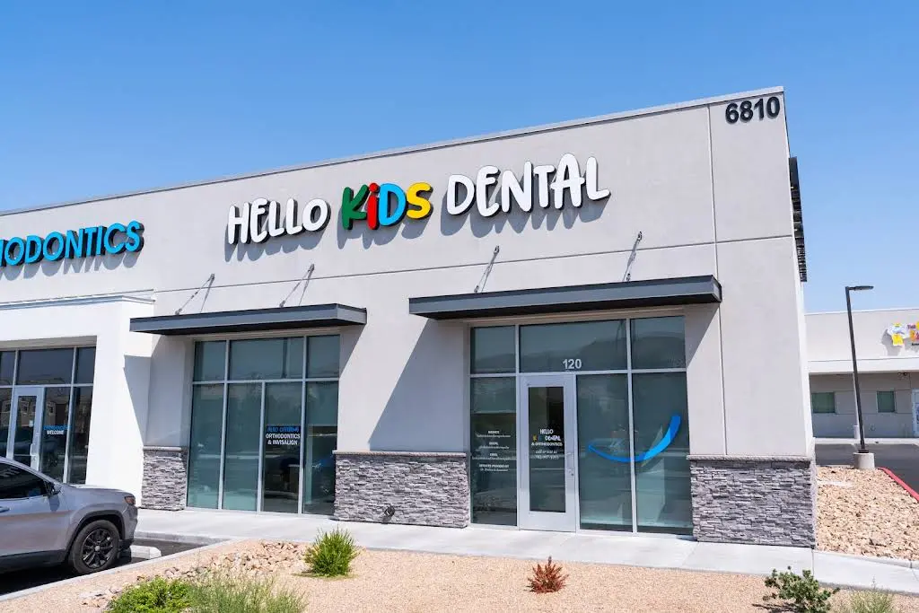Hello Kids Dental & Orthodontics Fort Apache - Professional dental clinic exterior with modern facilities