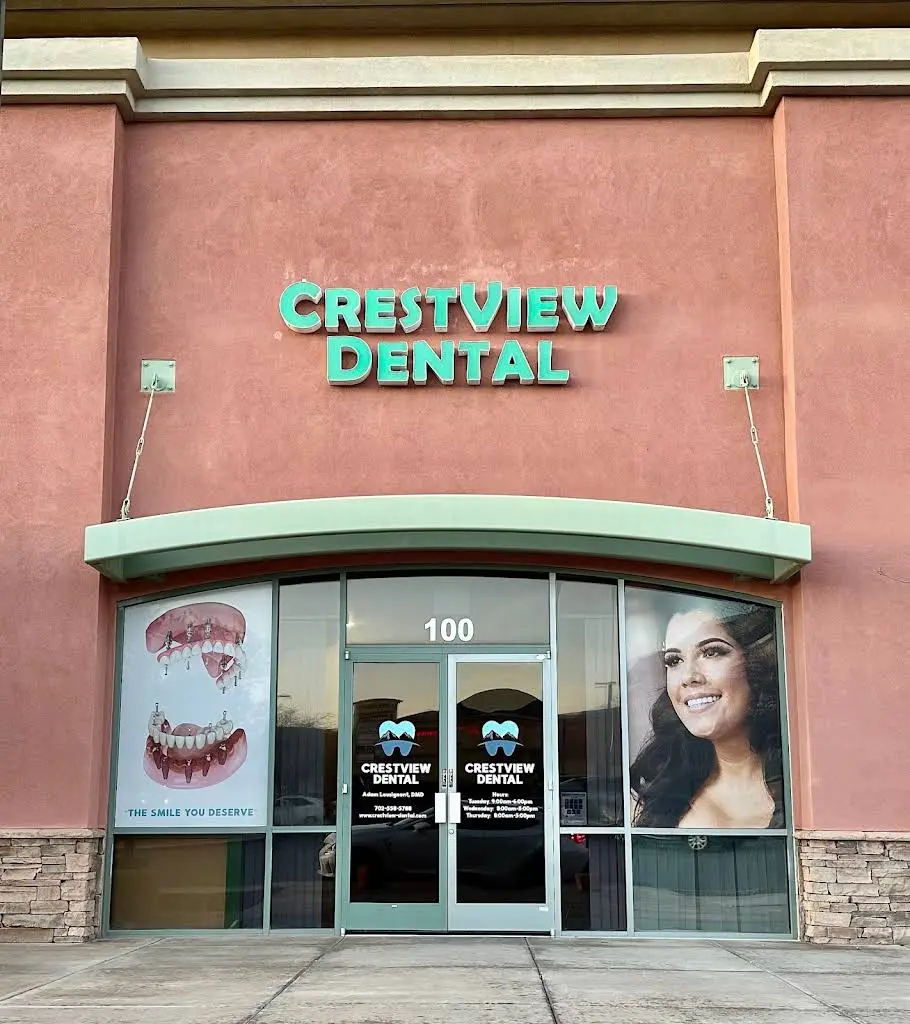 Crestview Dental - Professional dental clinic exterior with modern facilities