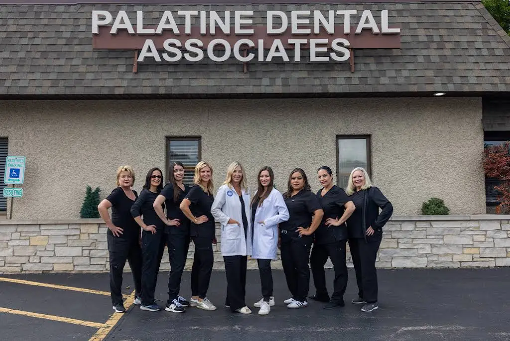 Palatine Dental Associates - Professional dental clinic exterior with modern facilities