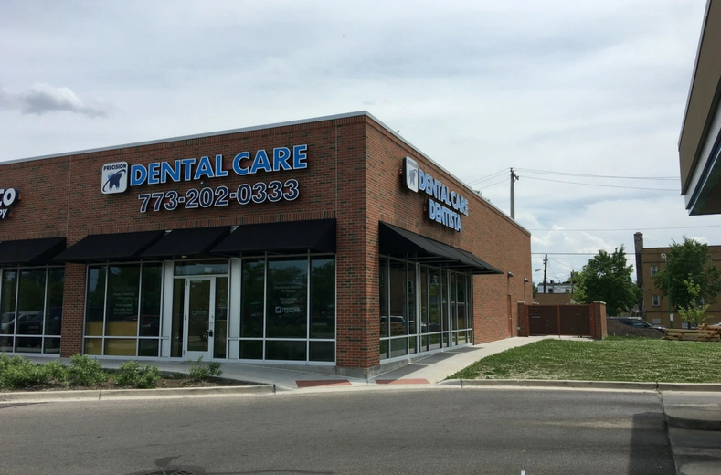 Precision Dental Care W Diversey - Professional dental clinic exterior with modern facilities