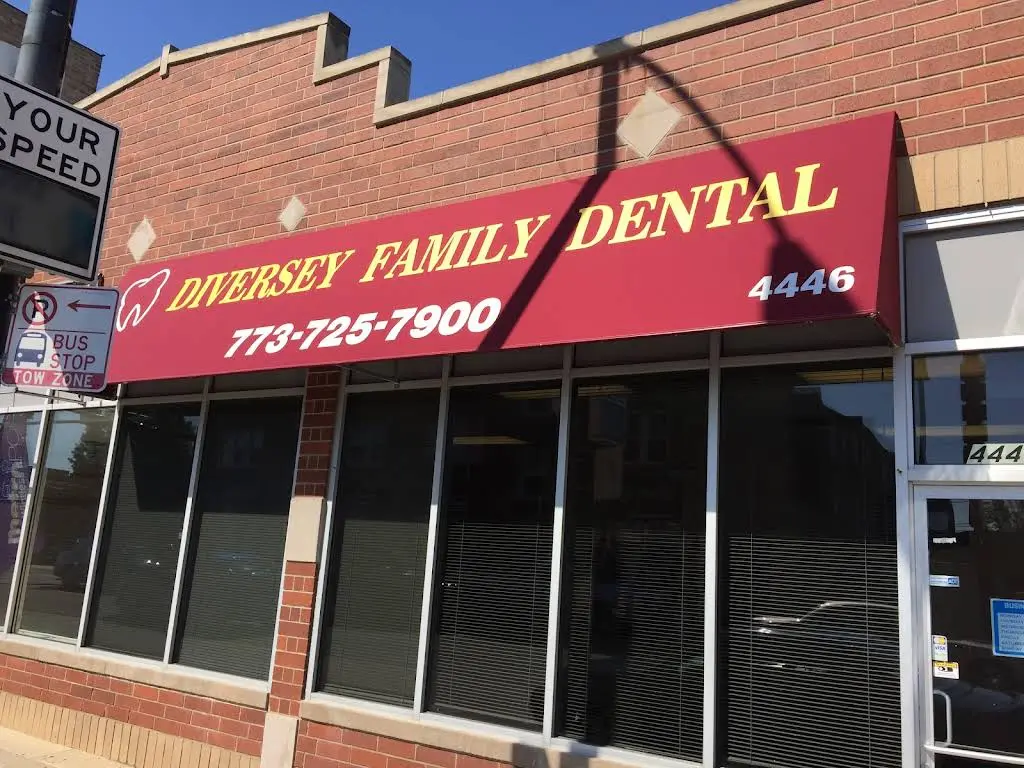 Diversey Family Dental PC - Professional dental clinic exterior with modern facilities