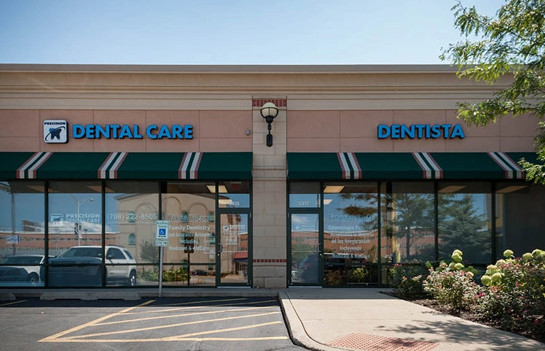 Precision Dental Care W Cermak Rd - Professional dental clinic exterior with modern facilities