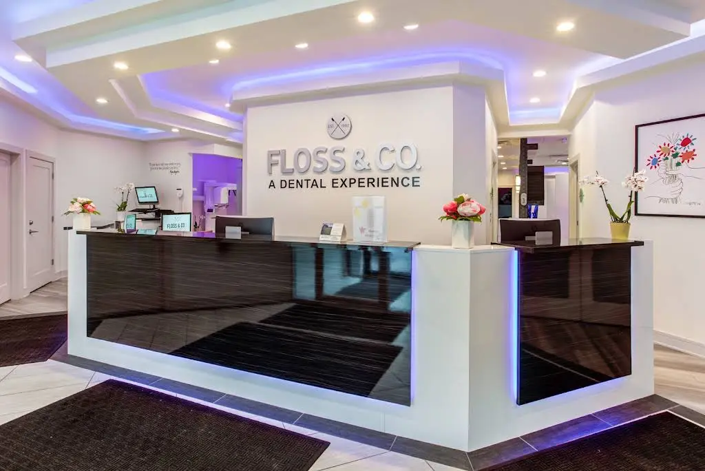Floss & Co. - Archer Ave. - Professional dental clinic exterior with modern facilities