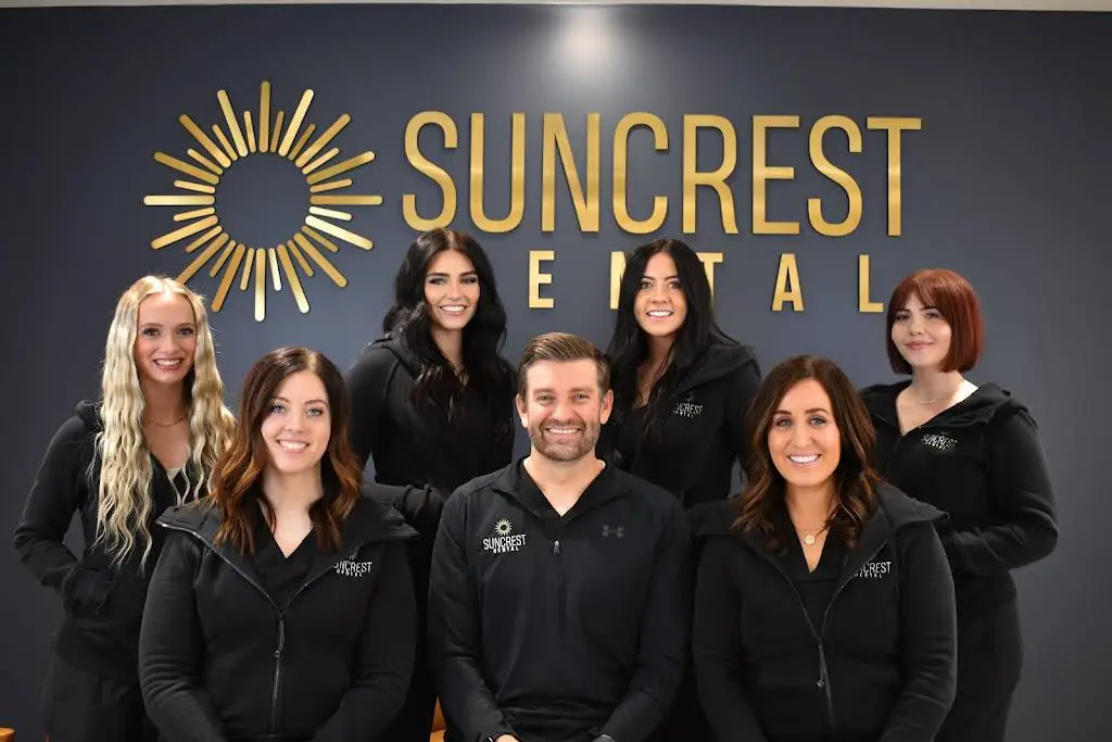 Suncrest Dental - Professional dental clinic exterior with modern facilities