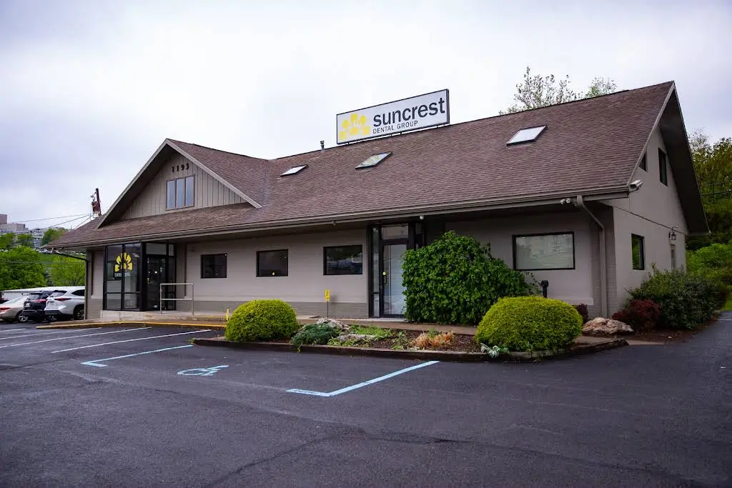 Suncrest Dental Group - Professional dental clinic exterior with modern facilities