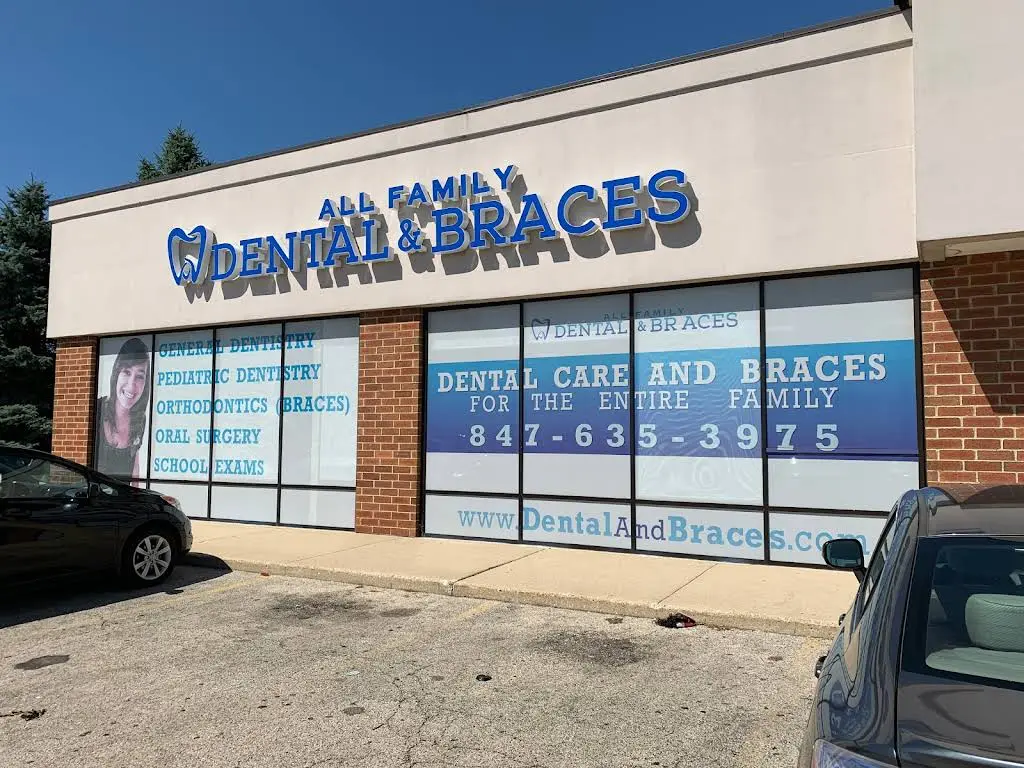 All Family Dental and Braces - Professional dental clinic exterior with modern facilities