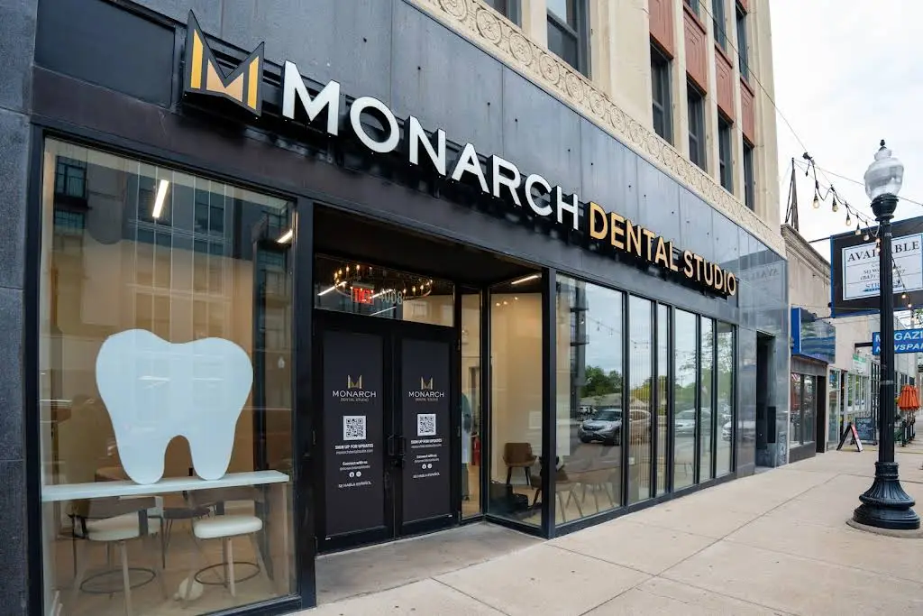 Monarch Dental Studio - Professional dental clinic exterior with modern facilities