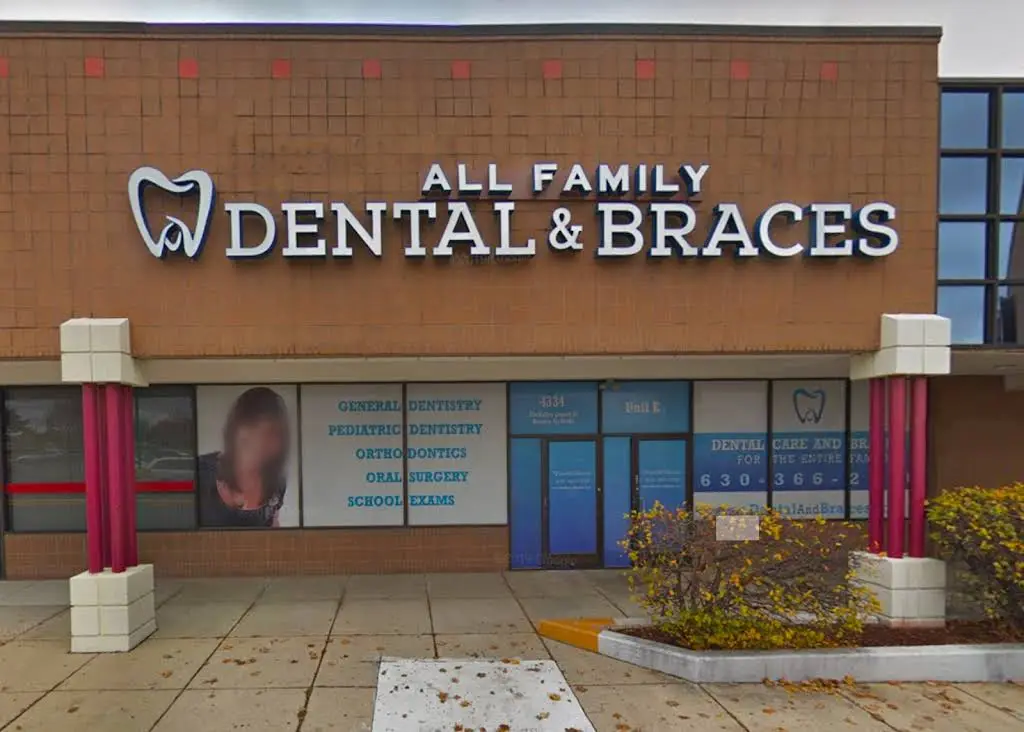 All Family Dental and Braces - Professional dental clinic exterior with modern facilities