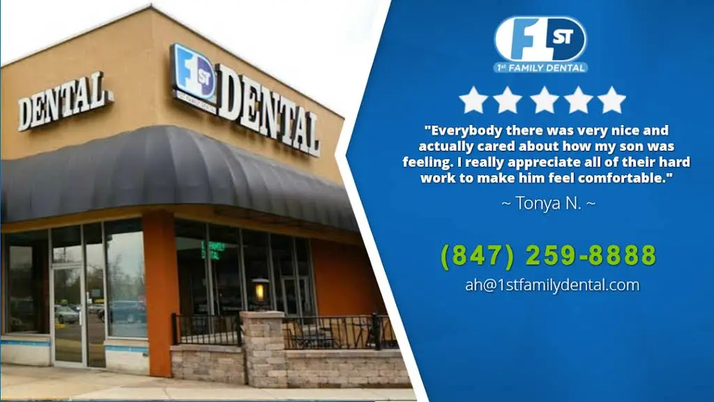 1st Family Dental of Arlington Heights - Professional dental clinic exterior with modern facilities