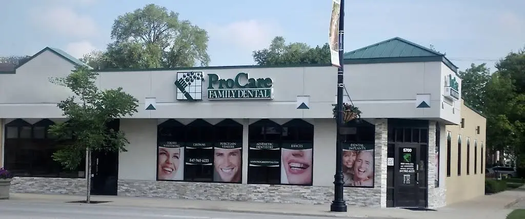 ProCare Family Dental - Professional dental clinic exterior with modern facilities