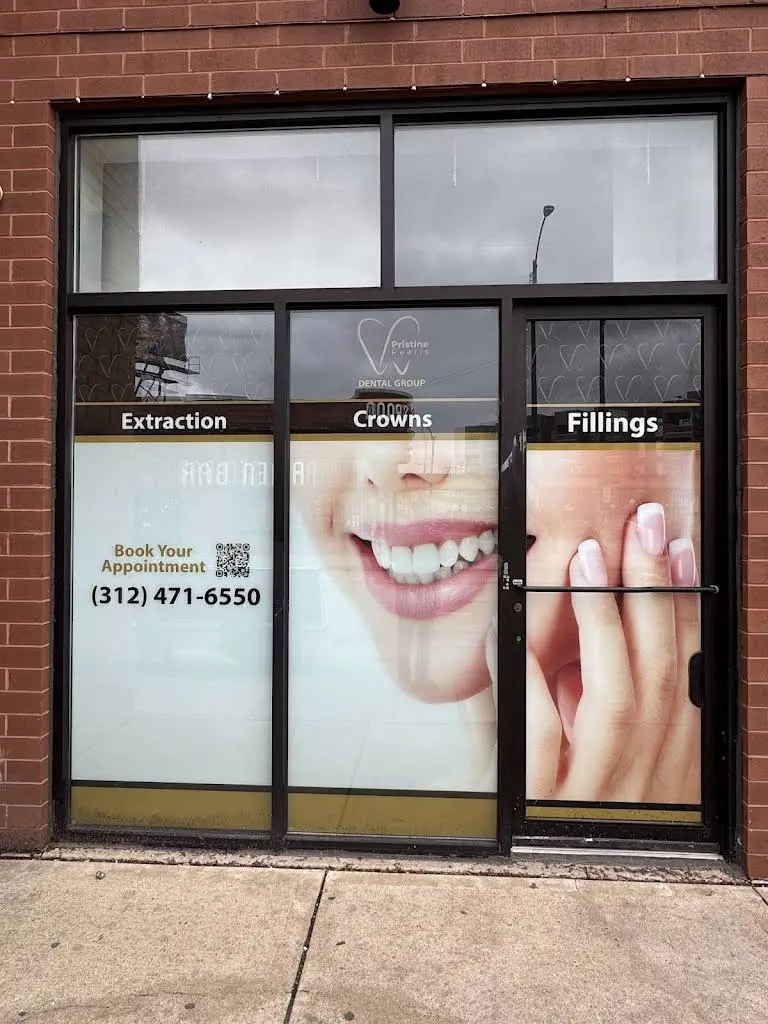 Pristine Pearls Dental - Professional dental clinic exterior with modern facilities