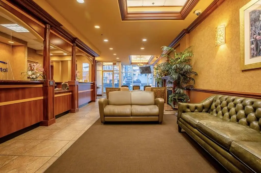 American Dental - Professional dental clinic exterior with modern facilities